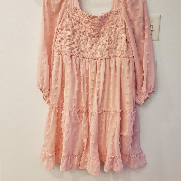 White Birch Dresses & Skirts - Light Pink Dress by White Birch Size XL